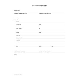 BookFactory A4 Lab Notebook, Blue Cover - 168 Pages (5mm Ruled Format), A4-8.27 x 11.69 (21 cm x 29.7cm), Section Sewn Hardbound Laboratory Notebook (LIRPE-168-4LR-A-LBT1)