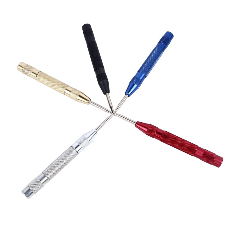 Automatic Center Punch Locator, Carbon Steel Multifunctional Center Hole Punch
