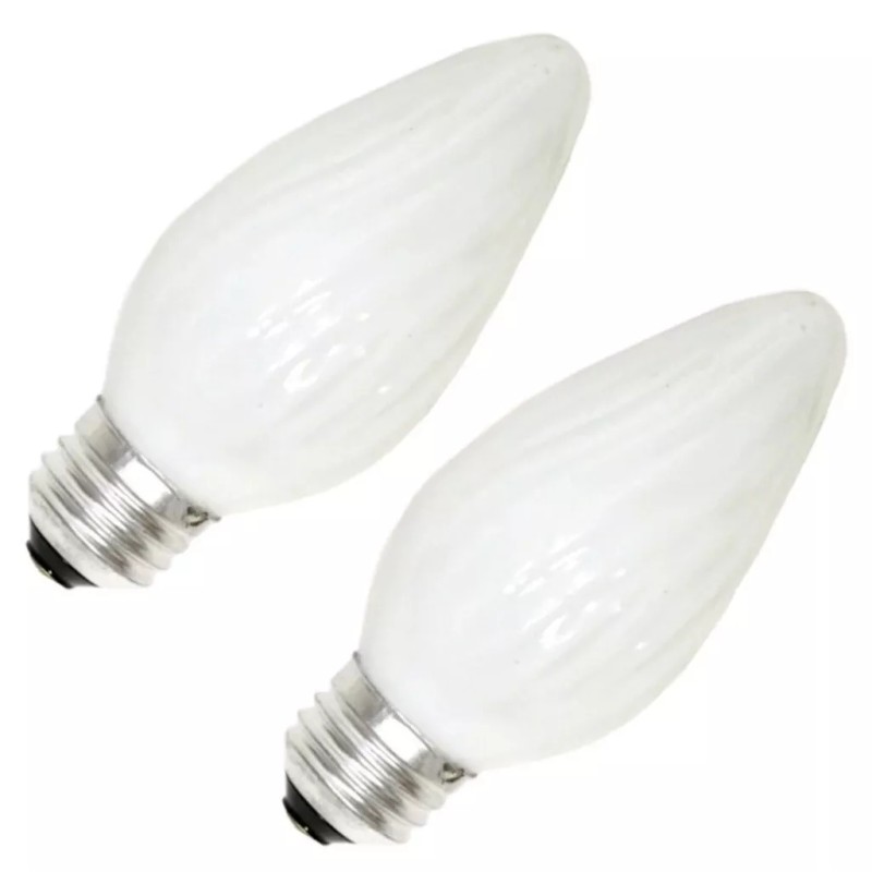 GE 75338 Soft White Flame Shape 25 W Light Bulb