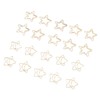 100 Pcs Paper Clips Portable Small Anti Slip Cute Star