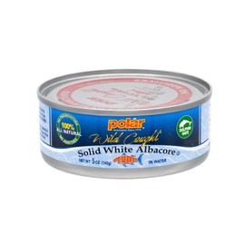 MW Polar Tuna, All Natural Solid White Albacore in Water, 5 oz Can (Pack of 12)