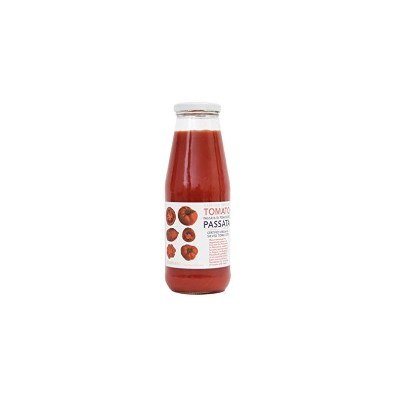 Seggiano Premium Organic Sicilian Tomato Passata 500g - Vegan. Vegetarian,