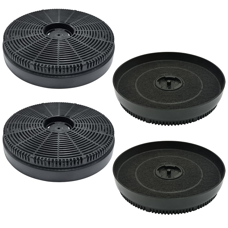 4 Pack CVP/CVG-CF Charcoal Filter Replacement for Midea and COMFEE'