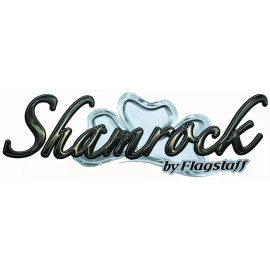 Unbranded "SHAMROCK" By Flagstaff RV LOGO Graphic Lettering decal 5th Wheel 38"x12"