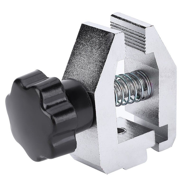 SJJ-01 Stainless Steel Jaw Clamp Thrust Tension Meter Clamp Micrometer