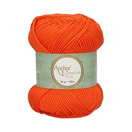 Anchor 4620004-00189 Crochet Yarn, 100% Cotton, 189, Thickness 4, 125 m, 53 g