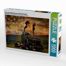 CALVENDO Puzzle Kenworth W900A Year of Manufacture 1978 PHOTOART 1000 Pieces 64 x 48 cm from Ingo Laue