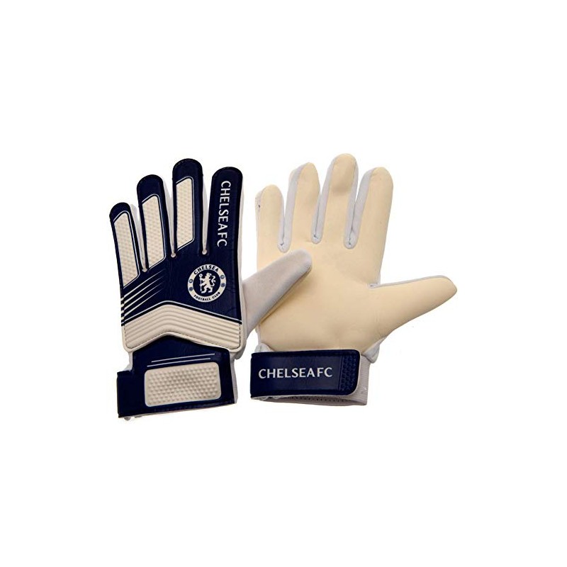 Chelsea FC Boy CH04841 Spike Goalkeeper Gloves, Multi-Colour