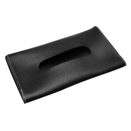 OHPHCALL Sun Visor Tissue Holder PU Leather Car Napkin Install Cars Trucks Rvs for Dashboard Armrest Storage Stylish Design