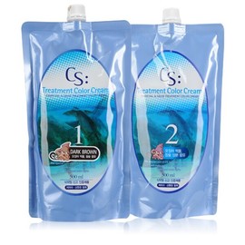 CS Somang CS Treatment Squid Ink Color Cream / CS 소망 씨에스 트리트먼트 오징어 먹물 칼라 크림