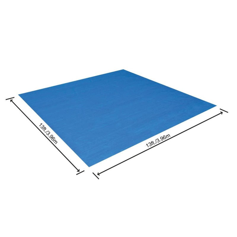 Bestway Above Ground Swimming Pool Ground Cloth, 13' x 13'