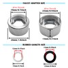 19mm Female to 24mm Female Faucet Adapter,Brass Water Faucet Adapter,Tap