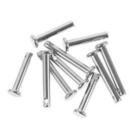 KICHOUSE Stainless Steel Clevis 10pcs Scaffolding Fixing Pin Hole Clamp M3x16 M3x20 for Machinery