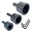 BLUEFOX TOOLS New Tailstock Floating Round Die holders(shank type) Set