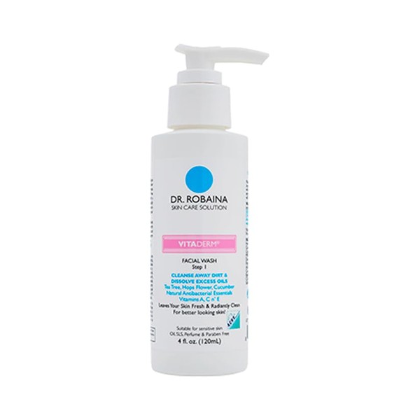 Dr. Robaina Facial Wash – Cleanser for Acne-Prone Skin with