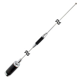 HYSHIKRA NMO Dual Band 144/430Mhz 2Meter 70CM 3dBi 100W 37inches Mobile Vehicle Antenna for ICOM Yaesu Midland Motorola Ham Mobile Radio Transceiver