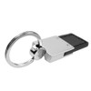 Honda Duo Black Leather Key Chain