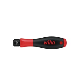 Wiha präziser Drehmoment-Schraubendreher TorqueFix® fest voreingestellte Drehmomentbegrenzung (26048) 0,9 Nm, 4 mm für kontrolliertes Verschrauben in festem Anwendungsbereich, hörbares Klicksignal beim Erreichen des Drehmomentwerts