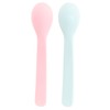 Stephen Joseph Cucharas de silicona para bebé, OS, sirena