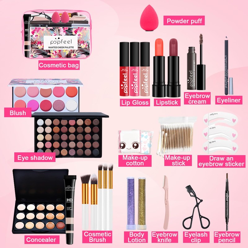 All-in-one Makeup Set Gift Surprise, Full Makeup Kit for Women