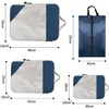 ehsbuy 4-Piece Packing Cubes Compression Packing Bags for Suitcases 3