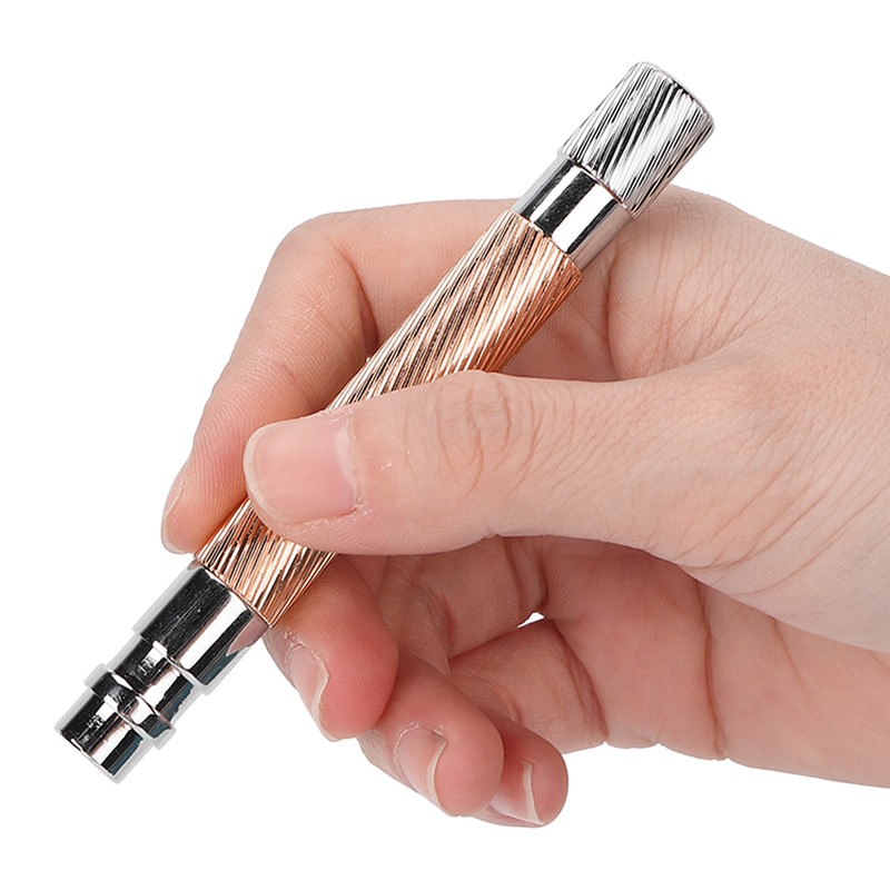 Safety Razor Handle Anti Slip Washable Reusable Metal Hand Shaver