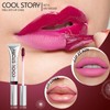 HOPHAT 3PCS Peel Off Lip Stain Lip Tint Set, Matte