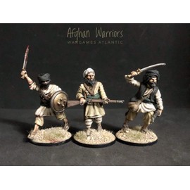 Imperial Conquests - Afghan Warriors - 40 Multi-Part Hard Plastic (HIGH Impact POLYSTYRENE) 28MM Figures
