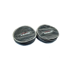 ZERINT 12pcs 81mm Tyre Reinforced Heavy Duty Bias Ply Tyre Repair Patch Round Tyre Patch for Car Truck Bus Tractor Agricultural Vehicles Puncture Repair