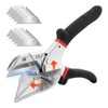 Multi Angle Miter Shears Cutter, Trim Cutter with 10 Blades,