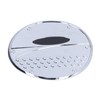Fuel Tank Cover Trim Gas Cap Lid Chrome Decoration Replacement