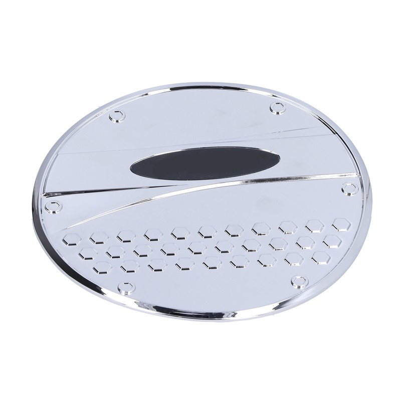Fuel Tank Cover Trim Gas Cap Lid Chrome Decoration Replacement