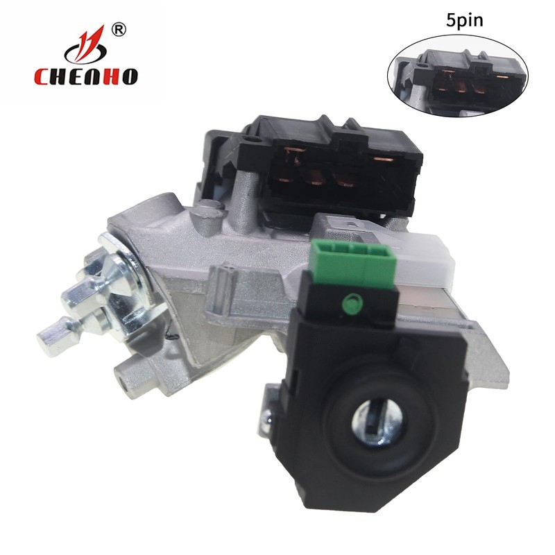 Ignition Switch Lock Cylinder Assembly Compatible with Honda Accord CRV