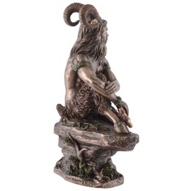 VOGLER Joh. Vogler GmbH Pan Pipe Bronze Plated Greek God of the Forest