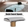 Shower Faucet Spouts Large Diameter Simple Installation Easily Clean Waterfall