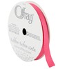 Offray 148738 3/8" Wide Grosgrain Craft and Decorative Ribbon, 21-Foot