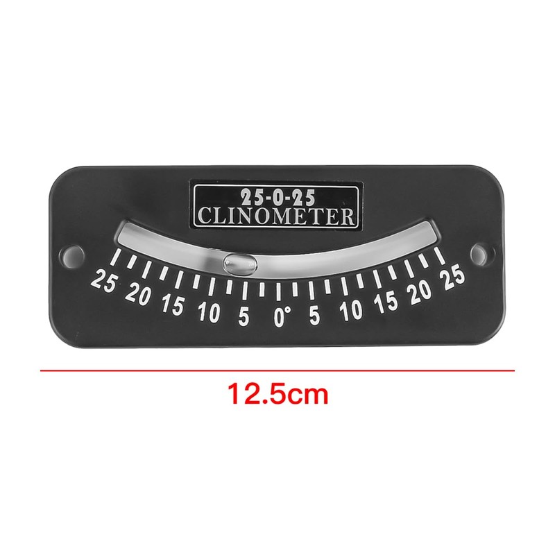 VOANZO Mini Inclinometer Angle Clinometer 25-0-25 Mini Protractor Inclinometer Clinometer