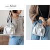 Rename RSG23136 3-Way Shiny Drawstring Tote Shoulder Bag