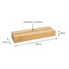 Place Card Holder 210 mm Bamboo Light / Table Stand