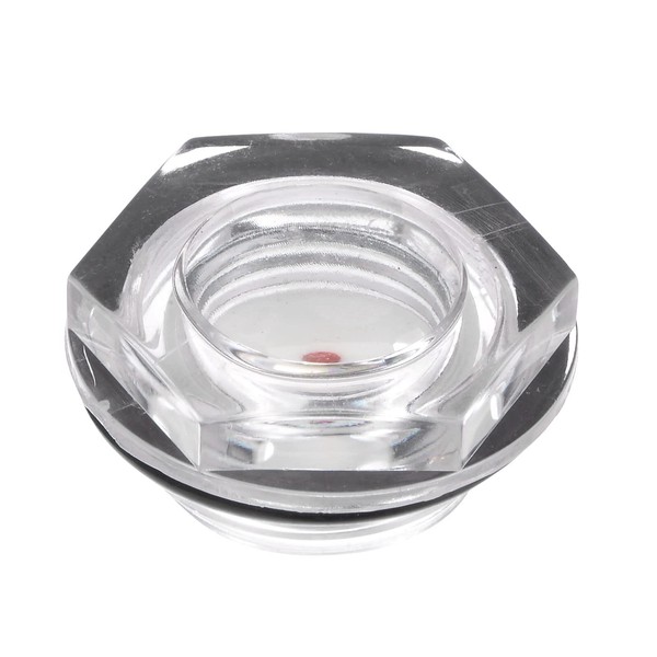 uxcell Air Compressor Oil Level Gauge Sight Glass 25mm Male
