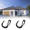 12 Pcs Plastic S Hook Clips, Elastic Rope Hooks, Car