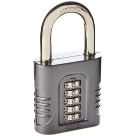 Abus 158/65 B - Combination padlock 65mm 5 digits blister - Grey