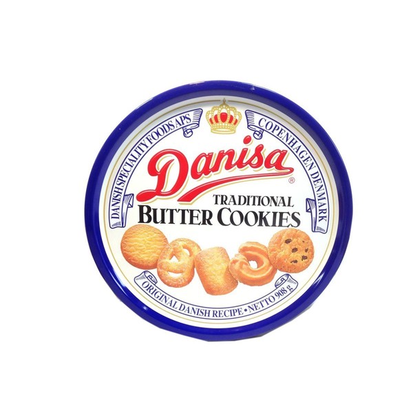 Danisa Traditional Butter Cookies, 16 Ounce (Pack of 12)