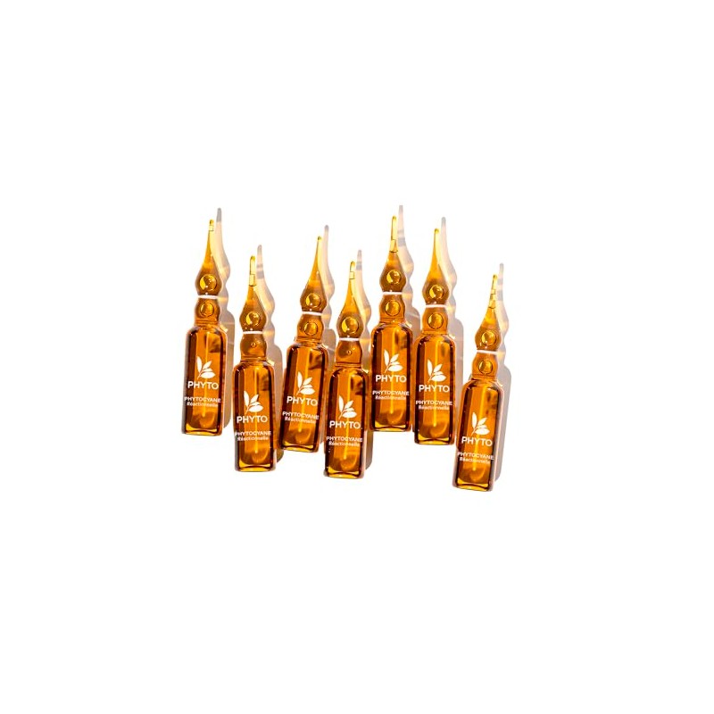 Phyto Phytocyane Anti-Haarausfall-Behandlung, für Damen, 12 x 5 ml