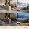 MVBT 7.1" Dia Solar Table Lamp, Outdoor Solar Lanterns, Solar