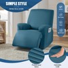 TAOCOCO Recliner Chair Covers Stretch Polyester Fabric 3-Piece for Large