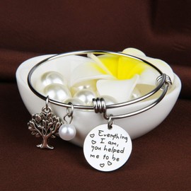 VAPCUFF Mothers Day Gifts, Mothers Day Bracelet Mother's Day Gifts for Mom Birthday Gifts Christmas Gifts Idea Gifts Stocking Stuffers for Mom, Wife, Girlfriend