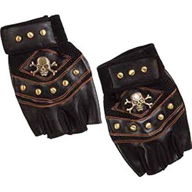 Pirate de Luxe Gloves Black