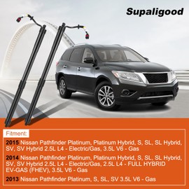 supaligood Power Rear Hatch Strut Lift Support, for Nissan Pathfinder 2013-2015 Liftgate Struts, No. 905603KA0A Electric Tailgate Liftgate Actuator, Power Liftgate with Quiet Motor (Left Right, 2pcs)