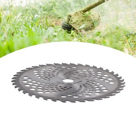 Natudeco Brush Cutter Saw Blade Lawn Mower Grass Trimmer 40T Garden Tool Cutting Disc 255x25.4mm for Effortless Trimming and Weeding